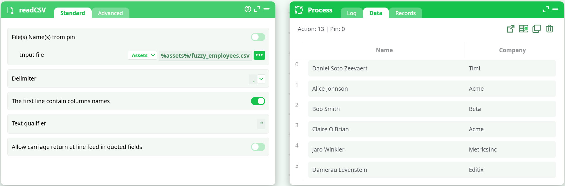 readCSV — employees