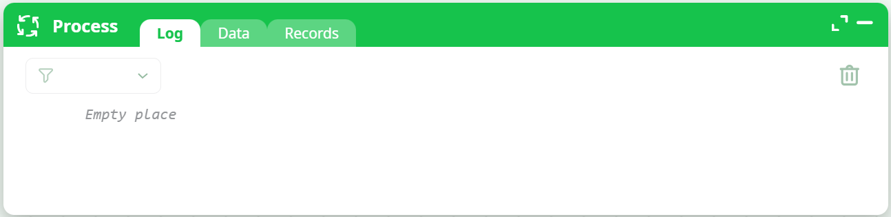 Pipeline editor – Process